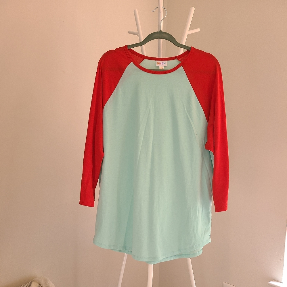 Aqua and red Randy T.